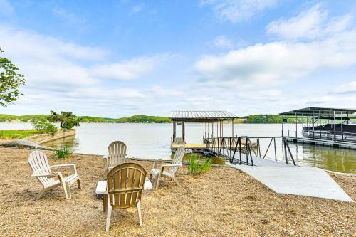 Linn Creek House | Beach + Dock! Lakefront Ozarks A-Frame Retreat