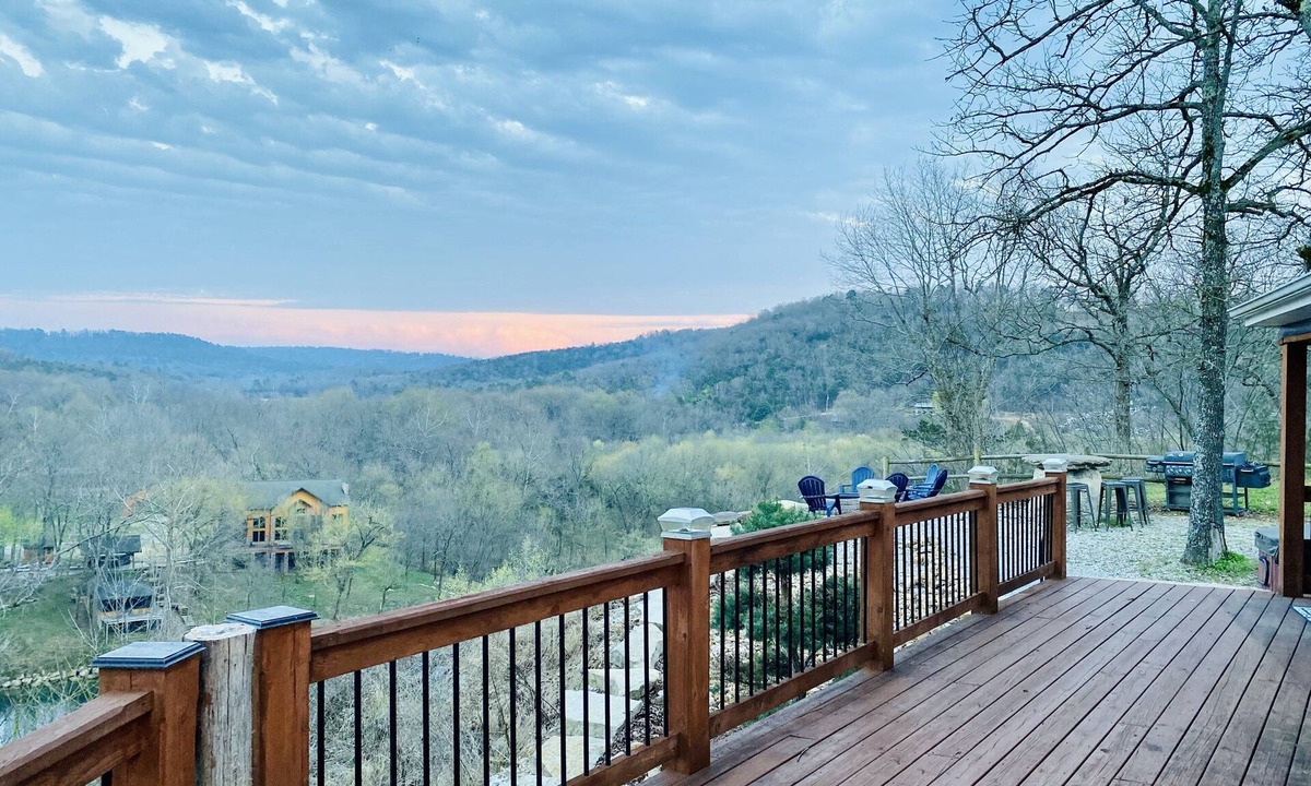 Norfork House | Beautiful home overlooking the river. Rivers, lake, hiking, off-roading nearby.