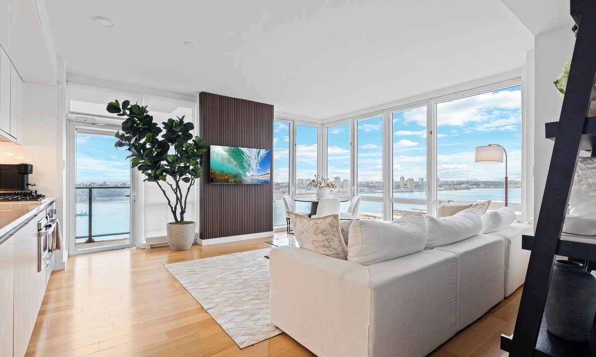 Hell's Kitchen Apartment | Corner 2BR Skyline Views, High Floor, Walk to Times Square
