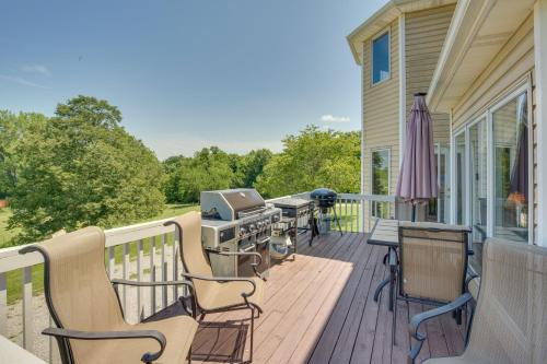 Jackson County House | Country Living w/Spacious Yard: Sibley Unit!