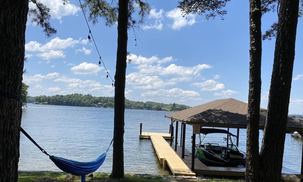 Lakeland House | Lake Front Home with Private Boat dock, Swimming Pier!