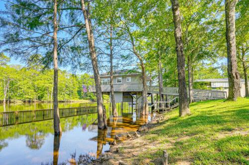 Jefferson House | Private Boat Launch! Riverfront Jefferson Retreat