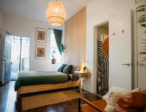 Bushwick House | Private room with private bathroom and backyard
