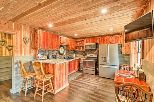 Calico Rock House | Quiet, Historic Manor: Located in Ghost Town!