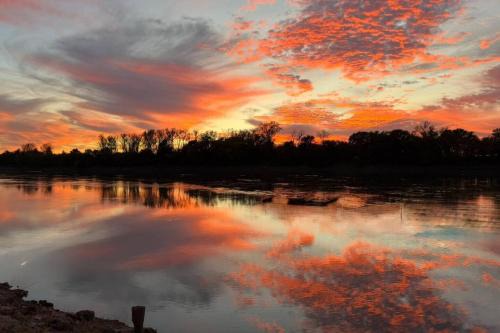 St. Joseph House | Riverfront Studio Cabin with Amazing View and Huge Yard