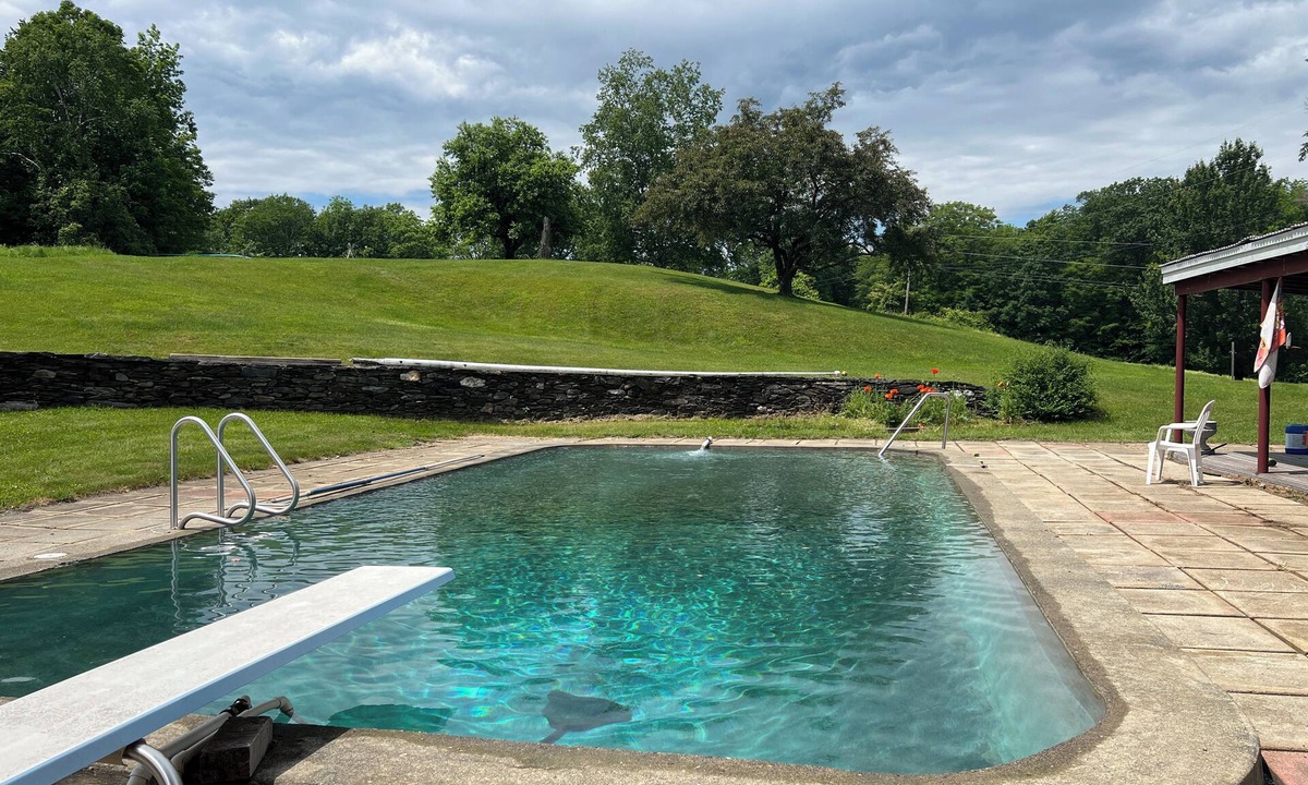 Hartland House | Secluded farmhouse with private inground pool!