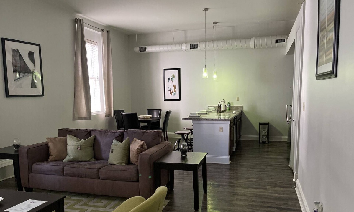 Downtown Memphis Apartment | Smart Modern Contemporary 1 Bedroom 1 Bath Apt.