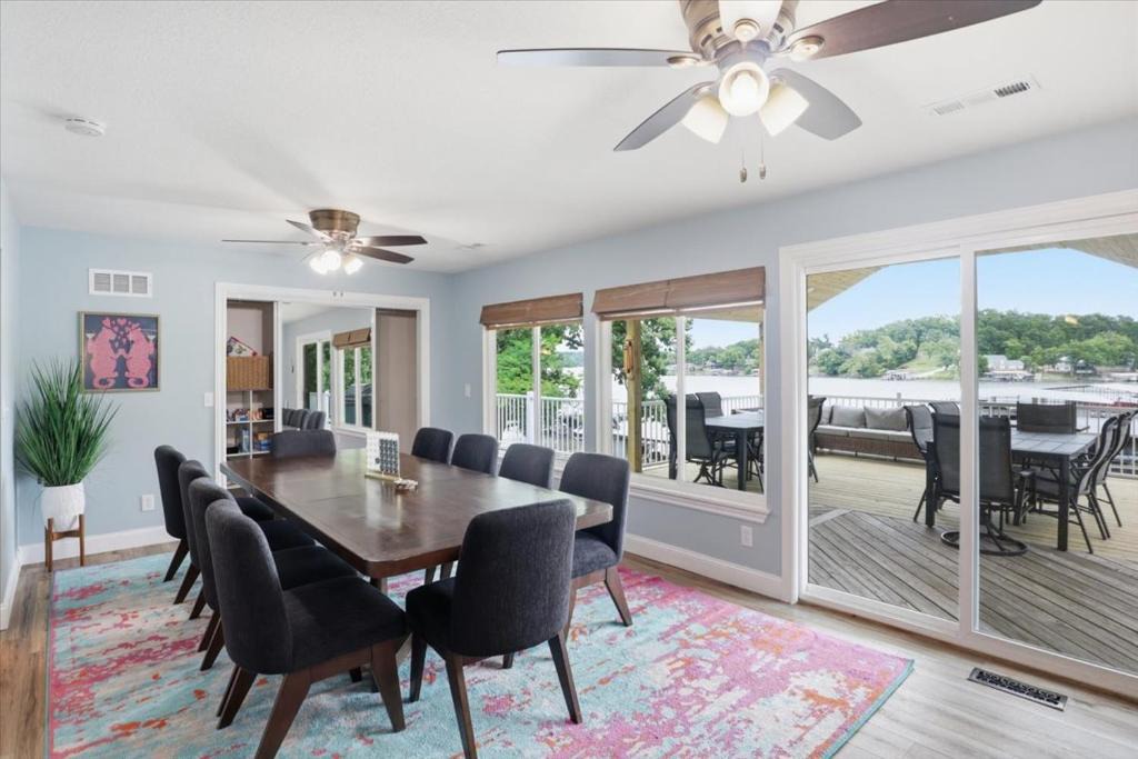 Sunrise Beach House | Spacious Lakefront Home w/Private Dock, Decks, Game Room & Firepits at the 12mm