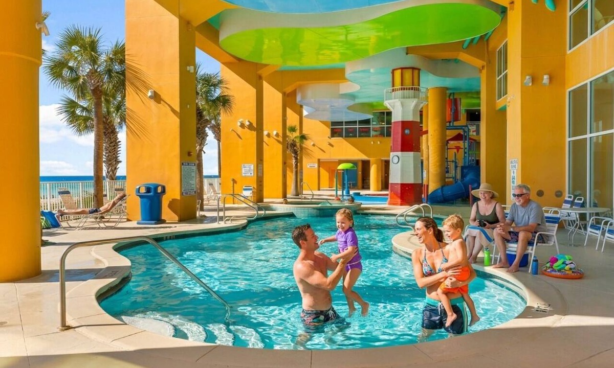 Miramar Beach Condo | Splash Resort 1406E~Beachfront~Free Beach Chairs~Crib-Fireplace