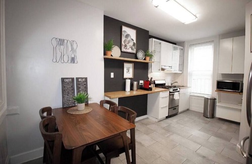 Hoboken Apartment | 𖡡 Spring Suite in Hoboken - 1BR Apt - near NYC