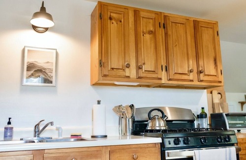Stowe Area Apartment | 1 mile from Stowe Mt Resort. Cute, pet-friendly loft apartment. Private hot tub.