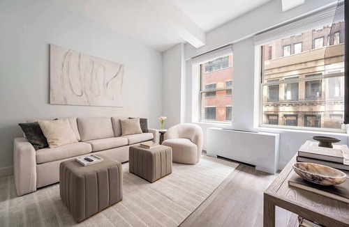 Financial District Apartment | 17John: Luxury 3 Bed W/D in unit + GYM + Lounge