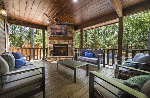 Broken Bow Cabin | 2 miles Choctaw Landing, Hot Tub, 6BR, Game Room