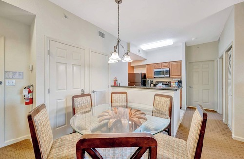 Florida Central Atlantic Coast Apartment | 2BR Fireworks View With Pool Spa 5 Minutes to Disney