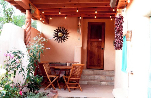 Historic Eastside House | Adobe Soleil | Historic Santa Fe Charm & Comfort