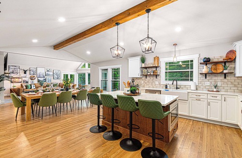 Skyland House | Asheville Luxury: Hot Tub, Sauna, Game Lodge
