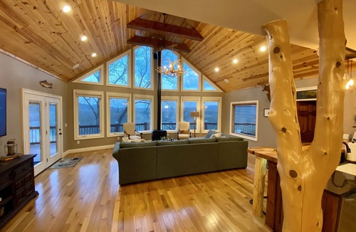 Norfork House | Beautiful home overlooking the river. Rivers, lake, hiking, off-roading nearby.