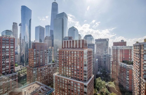 Battery Park City Apartment | Blueground | Battery Park City, rooftop, nr Hudson River Park