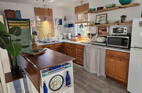 Gillespie Park Cottage | 🦩Book Me Baby! Pool, Pet-Friendly Paradise Near Downtown Sarasota🦩