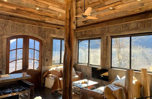 Chimney Rock Cabin | Cabin w/private Waterfalls-Views-Hot Tub-Fire Pit!