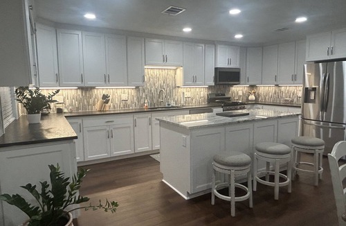 Bryan House | "Colonel". Spacious open concept. Fresh fun and comfortable for all.
