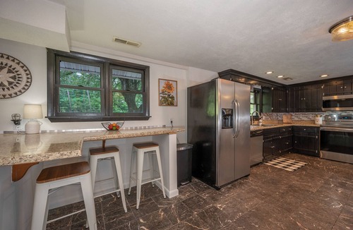 Mill Spring House | Country View Oasis with Fireplace and Firepit