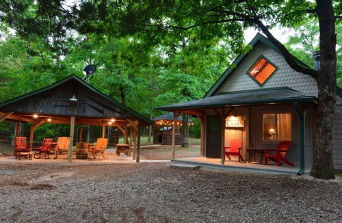 Board Camp Cabin | Cute cabin located in the shady mountains. 1 mile from south Wolf Pen trailhead.