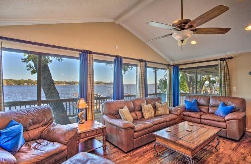 Tool House | Dock & Fire Pit: Waterfront Cedar Creek Lake Home