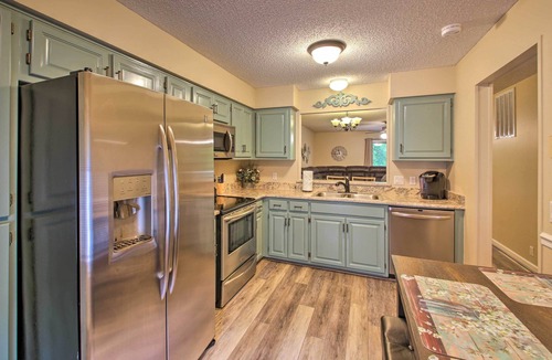 Hot Springs Village House | Furnished Deck & Grill: Hot Springs House