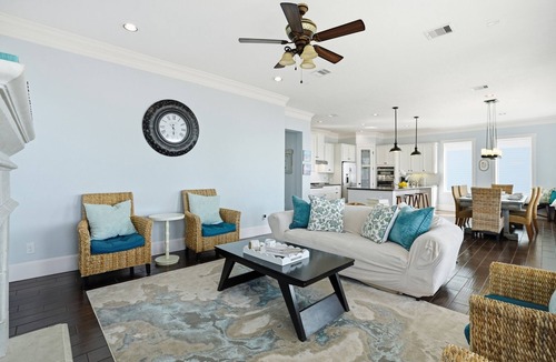 Beachside Village House | Luxury 5BR on 2nd Row | Stunning Water Views