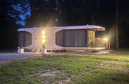 Trout Villa | Modern, unique, Cozy country getaway in the woods of Louisiana.