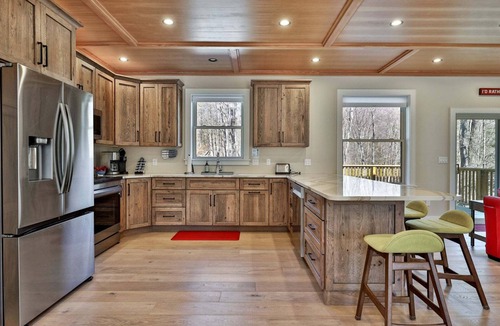 Pittsfield House | NEW! Smart 3BR Basecamp w/Hot Tub, AC, EV Charger & Flat Parking