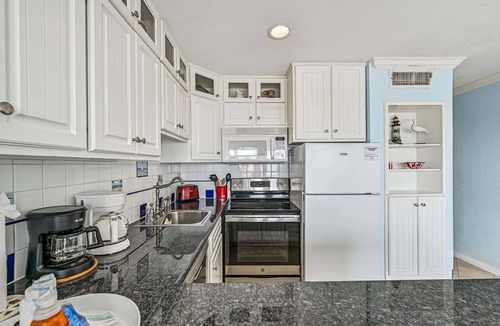 Galveston Condo | On the Beach. Balcony with Expansive Gulf and Sunset Views (1202)