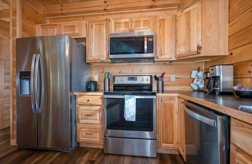 Lake Lure Cabin | Paws Awhile | Pet-Friendly Lake Lure Cabin with Mountain Views, Deck, & Easy Access to Tryon