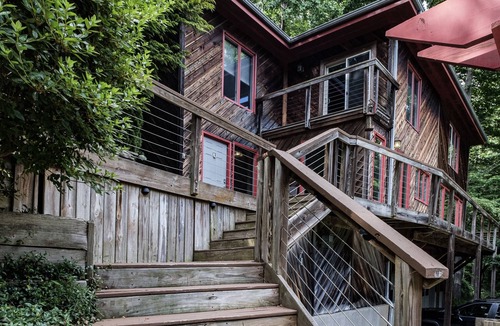 Skyland House | Private, Wooded Paradise - Year-round hot tub, Summer pool