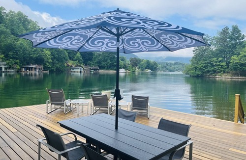 Sunset Cove Cabin | Stunning Lake Views! Pet Friendly! Directly on Lake Lure!