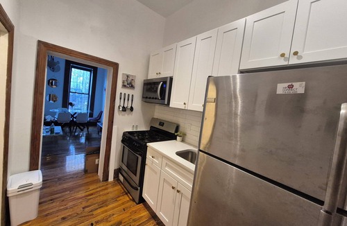 Bedford-Stuyvesant Apartment | Stylish 2BR in a Bed-Stuy Brownstone - with Private Patio