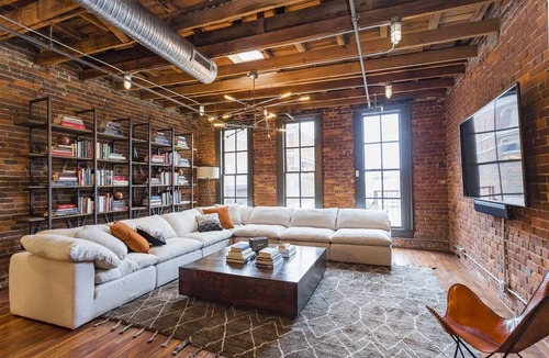 Downtown Nashville Condo | The Library-Downtown Nashville Luxury Penthouse Printers Alley Steps to Broadway
