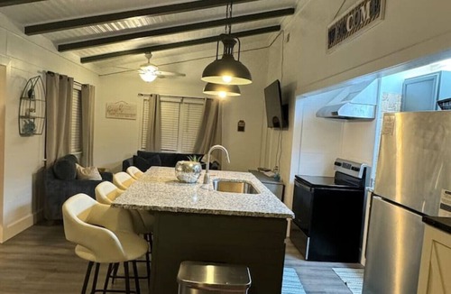Galveston House | Ultimate Fishing Retreat: Spacious 3BR Bolivar Island Home with Dock & Cleaning Stations - Sleeps 12!