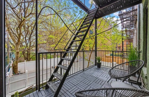 Bedford-Stuyvesant Apartment | Unique NYC Stay | 3BR 3 Bathrooms + Patio
