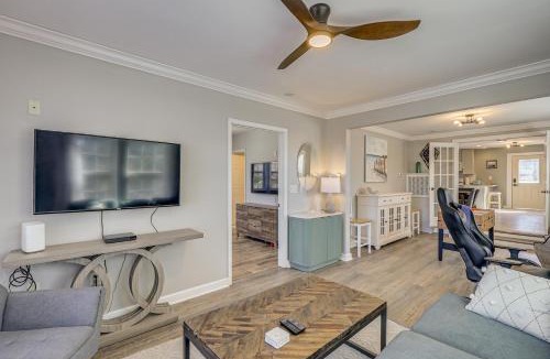 Broadkill Beach House | Walk to Broadkill Beach: Sleek Family Home w/Deck