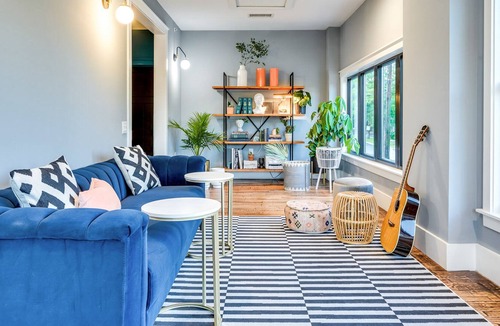 West End House | Walkable Downtown Hotel Condo with Free WiFi, Partial AC, & Jetted Tub