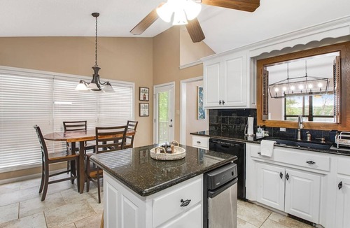 Mid America House | Waterfront, hot tub, dock with multi slips,pets OK