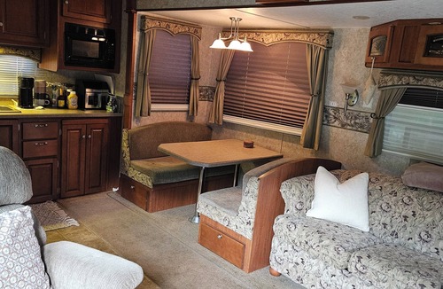 Farmerville House | Welcoming RV with AC in charming Farmerville.