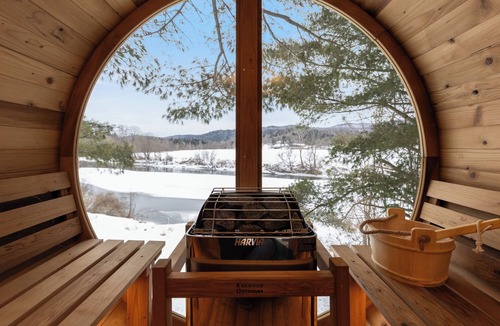Johnson Cabin | Whimsical Vermont Cabin | Hot Tub, Sauna & Views