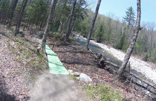 Warren Cabin | White Mountain Riverside lean to/tent site