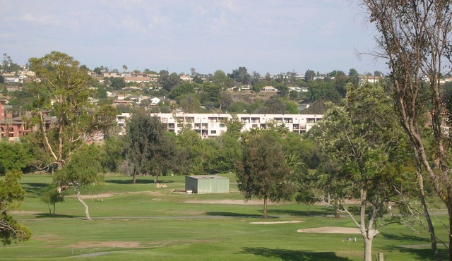 180° Golf Course Backyard Along San Diego River In Mission Valley East