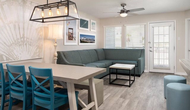 3 Spacious Villas w/Full Kitchen + Sports Courts | Near Galveston Island Beach