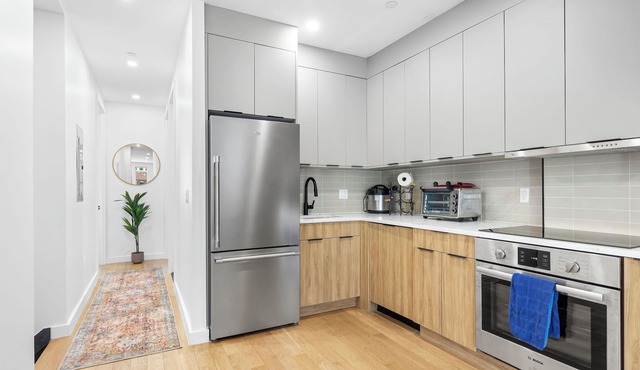 Chic 3-Bedroom Retreat in Trendy Bushwick, Brooklyn–Stylish Stay with Game Room!