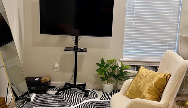 Cozy 1-bedroom with AC and WiFi in amazing Memphis downtown apartment.